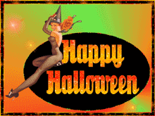 Gifs happy Halloween fée